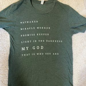 Waymaker religious tee